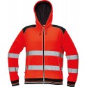 Bluza robocza z kapturem Knoxfield Hi-Vis